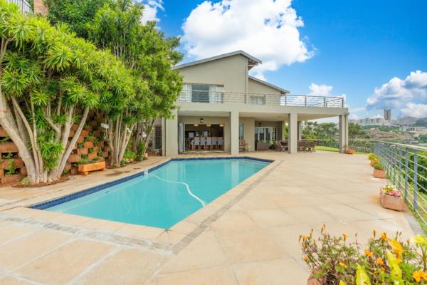 Set in the highly sought-after and upmarket area of La Lucia, this beautifully appointed home offers a perfect combination of modern ...