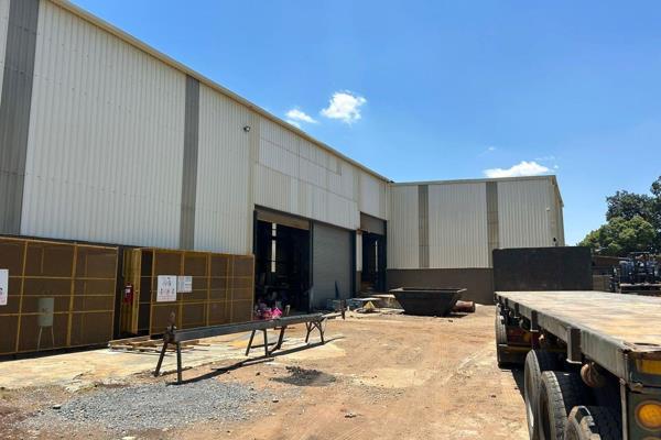 Heavy industrial facility measuring 2,300sqm available for rent in Anderbolt. This ...