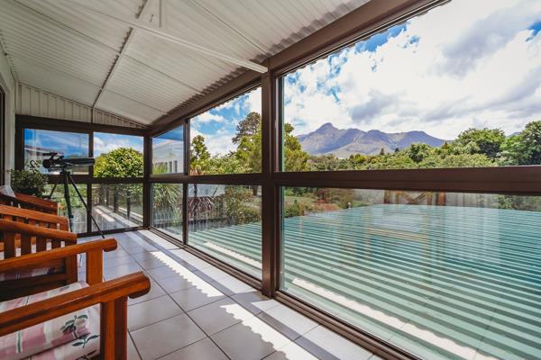 Exclusive Mandate.

It&#39;s a treasured haven! Nestled in the lush, leafy suburb of Bergsig, this home offers unparalleled mountain ...