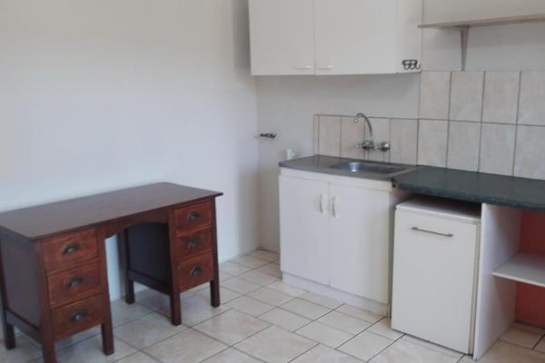 Available immediately. 1 Bedroom, 1 Bathroom open plan kitchen &amp; living area. Central location. Includes water &amp; electricity. R ...