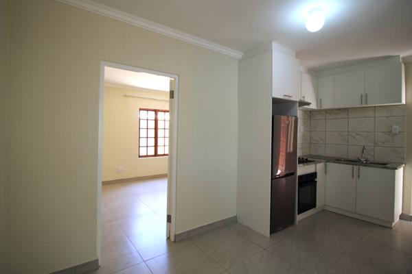 * 1 spacious bedroom with built in cupboards and tiled floors
* 1 bathroom with shower, toilet and vanity and space for a washing ...