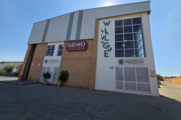 This 464m&#178; industrial unit in Wilge Business Park, Laser Park, Honeydew, offers a ...