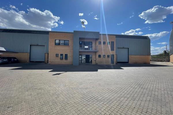 This exceptionally neat industrial property is available to let at R87/sqm gross ...