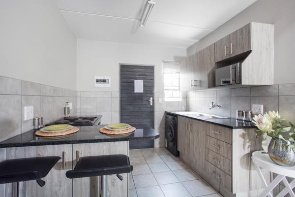 This stunning rental apartment is situated inside a 24 hour controlled security estate ...