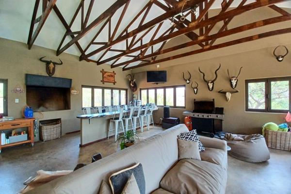 Nestled amidst a lush bushveld landscape, this extraordinary game farm and lodge is a tranquil haven for nature enthusiasts and those ...