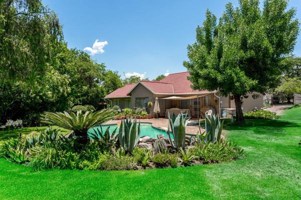 Bryanston East - House – A stunning country family home with self-contained cottage in a gated and guarded area – absolutely ...