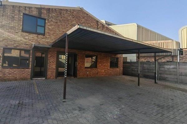 Neat and spacious mini industrial unit measuring 530sqm available for occupation at R25 ...