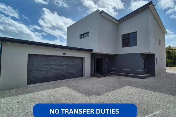 NO TRANSFER DUTIES

This Flawless Design for comfortable and practical living, with plenty of Natural Light
offers Top of the art ...