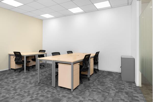 Open plan office space for 15 persons available on flexible terms, so you can add space ...