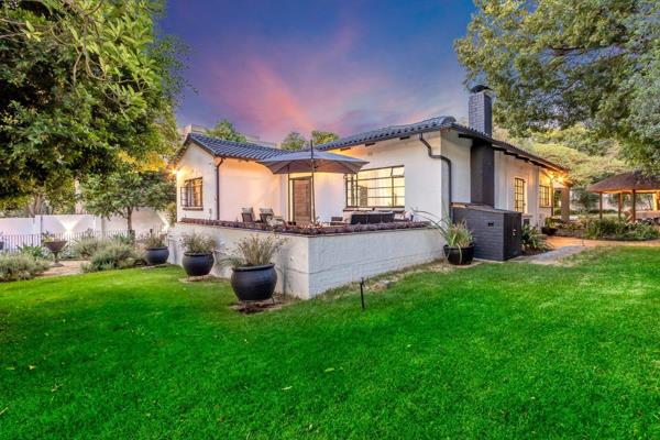 Nestled in the serene suburb of Craighall Park, 53 Lancaster Avenue offers a unique ...