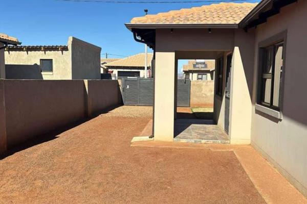 Property for sale at Vosloorus, moagi estate,  three bedrooms,  main ensuite, open plan  kitchen fitted with only one cupboard  and  ...