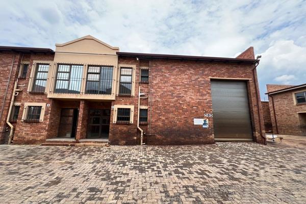 This 170sqm industrial property, available for immediate rental at R13,600 plus VAT and ...