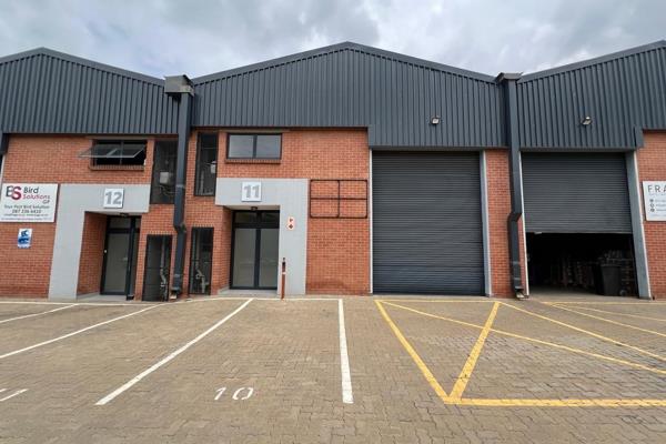 This 191sqm industrial property, available for immediate rent at R16,255 plus VAT and ...