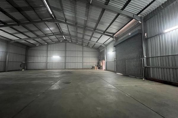 The warehouse has a floor area of 610 SQM, perfect for storage use. 

Reception area
Single Office 
Staff Kitchen 
Staff Bathroom