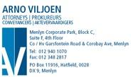 Arno Viljoen Attorneys