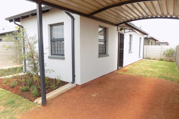 This 3-bedroom house in Protea Glen Star Village is a modern home designed for ...