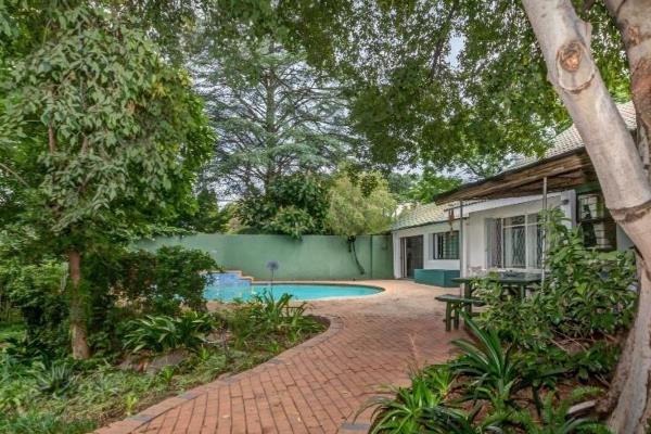 Nestled in an established treed garden on a popular road in the heart of Bryanston is this lovely fixer upper family home with so much ...