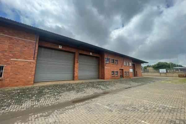 3,064sqm neat warehouse to let in Hughes, Boksburg at R235,928.00pm ex VAT and ...