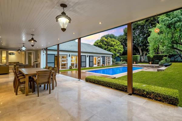 OFFERS FROM R 8,5M - 

This meticulous and contemporary family home enjoys flawless lines and proportions that create a harmonious ...