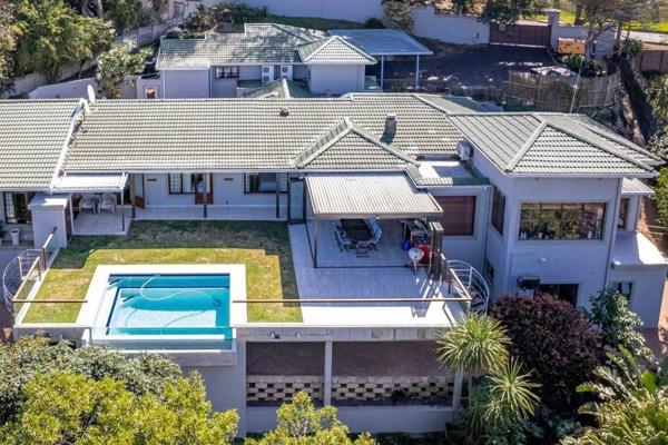 Large family home geared for entertaining and soaking up the views over Durban to the ...