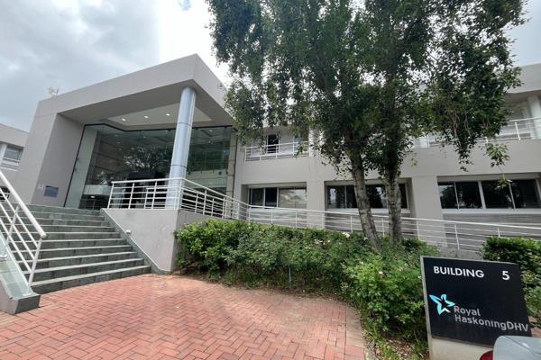 Located in the prestigious Country Club Estate in Woodmead, this 686m&#178; office space ...