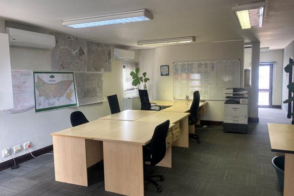 Nestled at the corner of a bustling thoroughfare in the vibrant Fourways district, this exceptional 154 square meter office space is ...