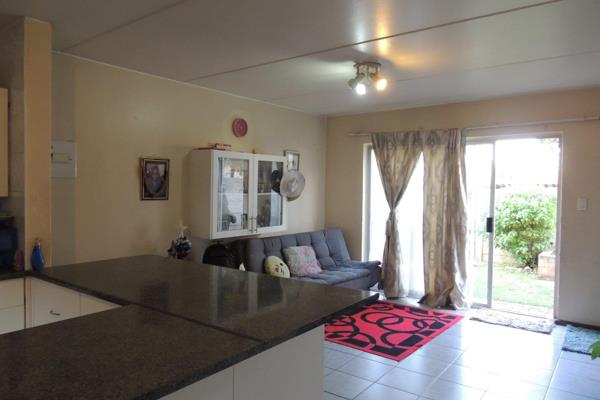 Duplex with private front and back garden, which also has a Zozo hut for storage.  ...