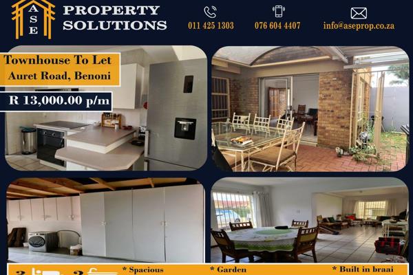 Mashoba Lodge - R13,000.00 

Three bedroom townhouse situated in the well positioned ...