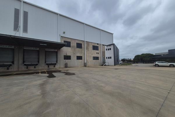 AA Grade warehouse of 6,180 sqm available for rent in Elandsfontein, comprising a 5,377.33 sqm warehouse and 802.84 sqm of office ...