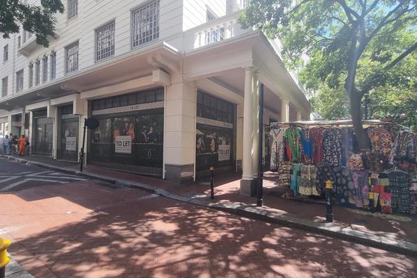 Property Description: Expansive Retail Space for Rent in Cape Town CBD


Seize the ...