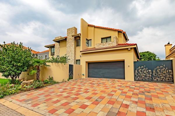 Located in the desirable Sandton Country Club Estate, this opulent home offers every luxury, where everything is designed on a grand ...