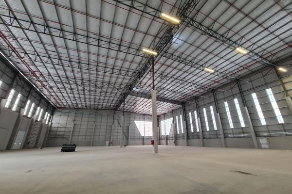 These newly developed warehousing facilities, nearing completion, are located in the ...