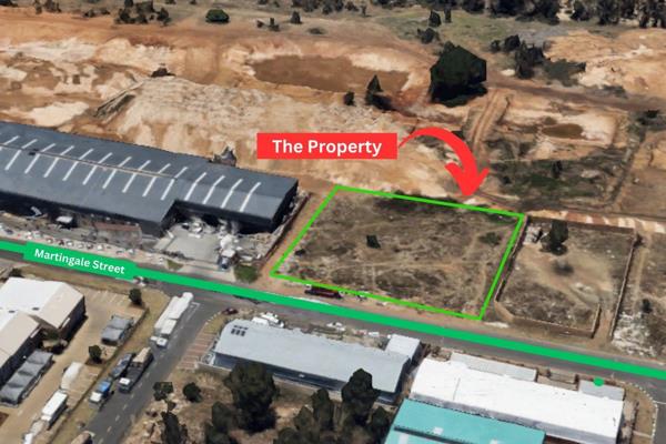 Seize the opportunity to invest in this 2,706m2 industrial-zoned land in the highly ...