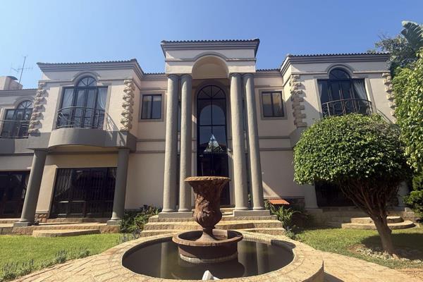 DIVE INTO THIS BEAUTIFUL 600sqm HOME , 
Nestled in the prestigious and sought-after neighborhood of Menlo Park, Pretoria, this ...