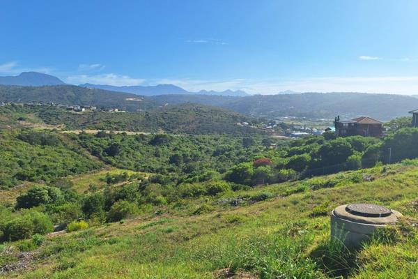 Vacant stand, with views of the Outeniqua Mountains and the valley below.  This secure estate offers 24/7 gated access, safe pathways ...