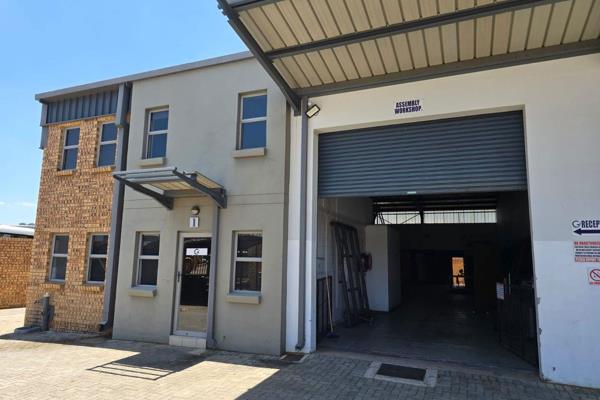 N4 gateway industrial park | 329 square meter mini factory to let | 18 banghoek crescent ...