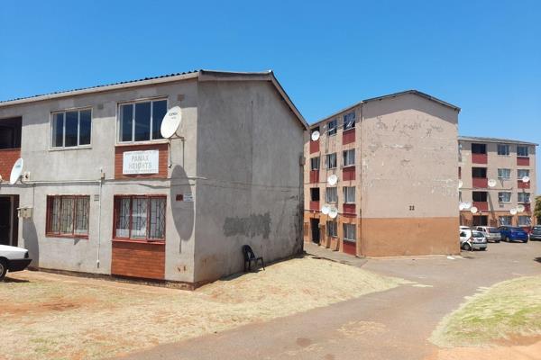 Starting out or investing, spacious 2 bedroom flat in a popular complex, low levies and rates.