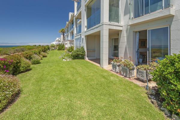 SOLE MANDATE  -  Introducing a rarely available apartment in the sought after Marine Terrace complex.  A ground floor 2 bedroom apartment that embodies coastal living offering breathtaking views across Walker Bay.  Featuring a light and airy open plan design spilling out onto ...