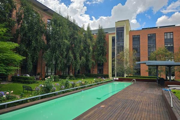 This exclusive furnished apartment in Melrose Arch has 2 bright bedrooms and 2 ...