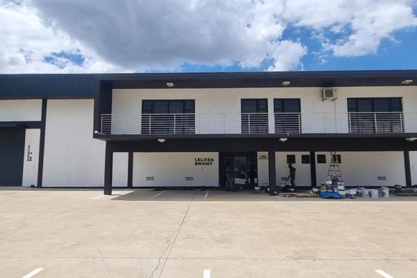 This pristine 1,545m2 A-grade warehouse is available for rent in a secure industrial ...