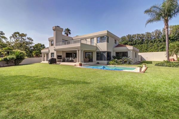 Step into luxury with this meticulously designed 4-bedroom family home located in the prestigious Dainfern Golf Estate. Perfectly ...