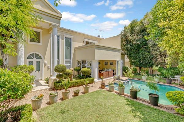 Welcome to a rare opportunity to own this magnificent Georgian-style family home in one of Douglasdale&#39;s most exclusive, upmarket, and secure estates. This home combines timeless elegance, modern convenience, and luxurious comfort, creating the perfect haven for family ...