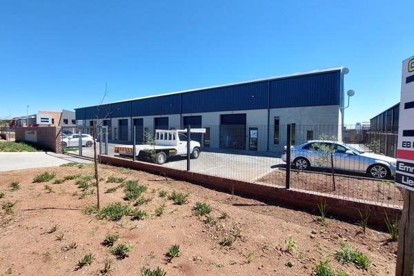 Harcourts-Maritz is pleased to present this neat, brand-new mini factory. 

It is inside a secure business park and the property ...