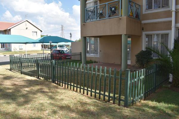 This charming 2-bedroom, 1-bathroom ground-floor apartment is in a secure estate, ideal ...