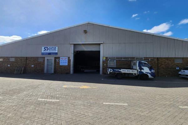 ### Well-Located 1234m2 Warehouse to Rent in Stikland Industria - Secure Park  

This ...