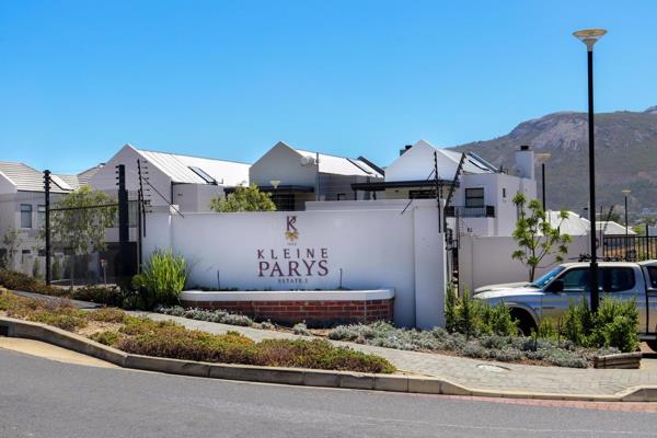 Own one the last few stands in the highly sought after Kleine Parys Estate 2.

Kleine Parys Estate 2 allows living in Paarl, Heart of ...