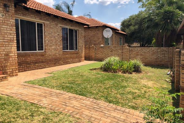 This charming townhouse is situated in the secure and sought-after Heuwelsig Estate, offering 24-hour security with on-site guards for ...