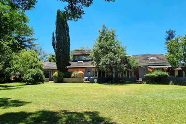 Set on a vast 20,586m&#178; plot in the heart of Patlynn, Johannesburg South, this grand ...