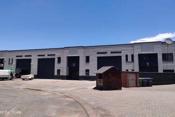 260m2 A-Grade Mini Industrial Unit Available To Let in Strijdompark

This industrial ...