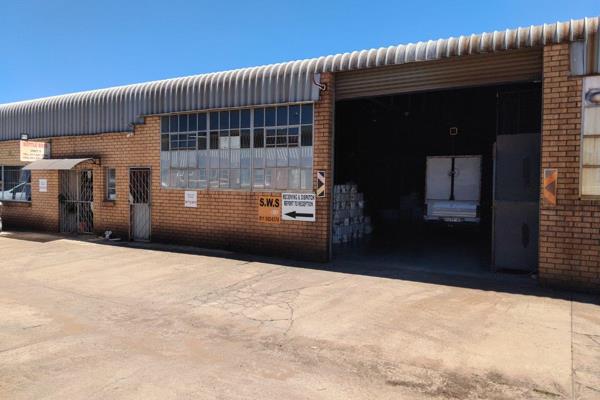 For Sale: Sectional Title warehouse in the well-established industrial area of ...